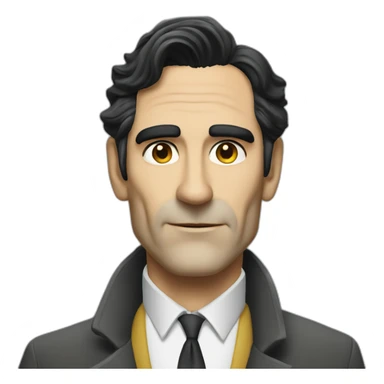 Ben Chaplin space detective sticker