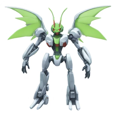Mechanical Flygon-Medabot-Mecha full body sticker