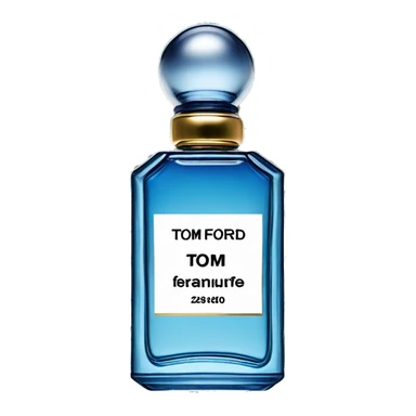 tom ford amalfi azure perfume bottle sticker