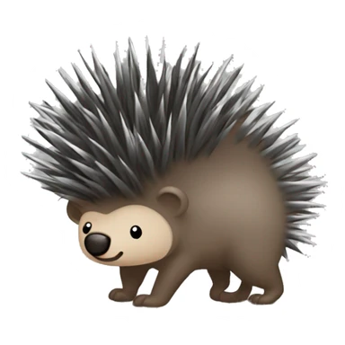 porcupine ￼ sticker
