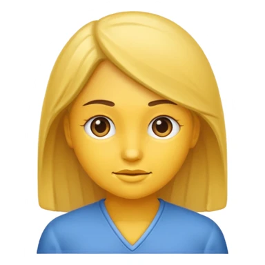 Девушка грустит sticker