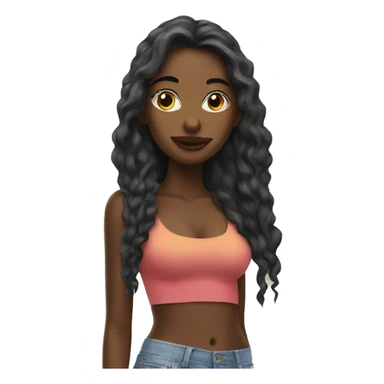 women 
model on the beach sticker