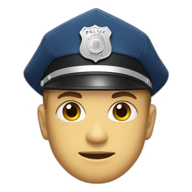 police badge sticker