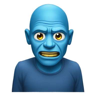 internet-troll blue sticker