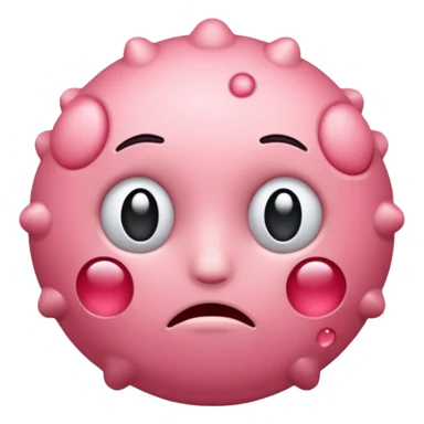 Virus rosita eliminado y triste sticker