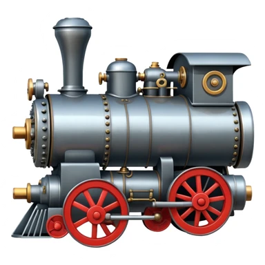 Steam Engine sticker