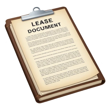 Lease sticker