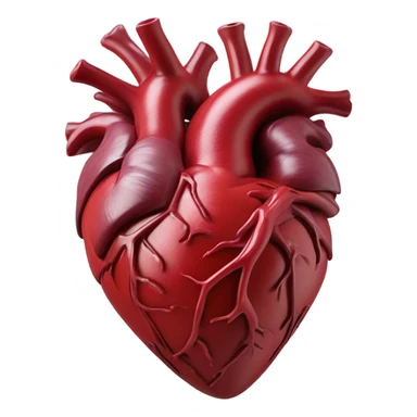 Heart of crimson sticker