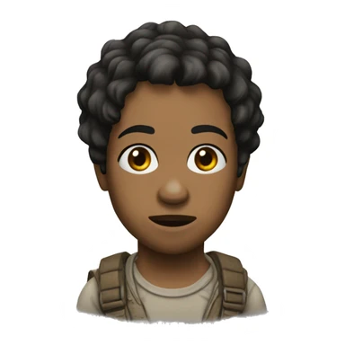 Clémentine the walking dead  sticker