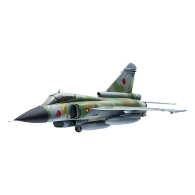 Mirage 2000 camouflage sticker