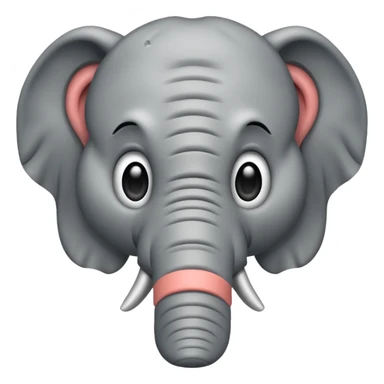 elephant freaking sticker