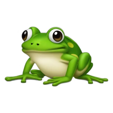 michigan j frog but less racist sticker