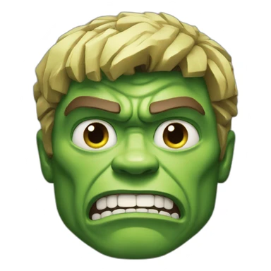 the incredible hulk sticker