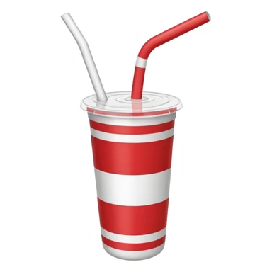 clipart bendy straw sticker
