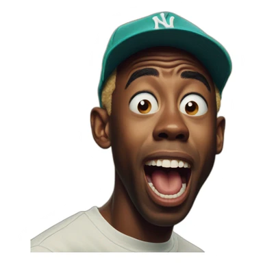 tyler the creator cringing sticker