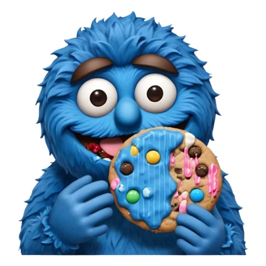 cookie monster sticker