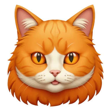 CAT saying shut your bitch ass up sticker