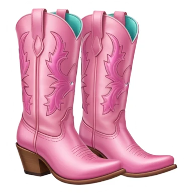 cowgirl boots asthetic girly sticker
