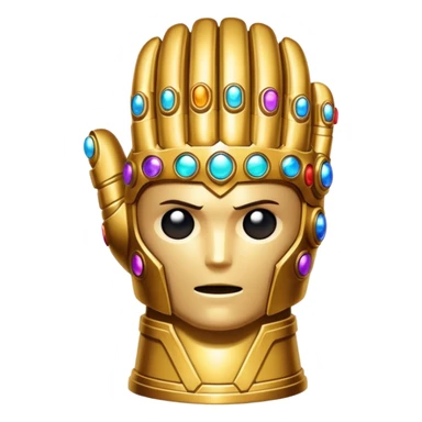 Guante del infinito sticker