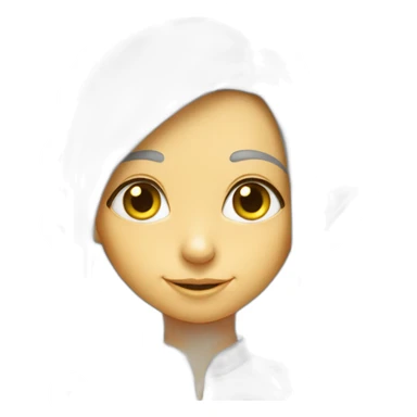 shy-silver-young-yellow-eyed-elf-girl sticker