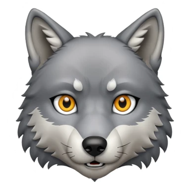 wolf sticker