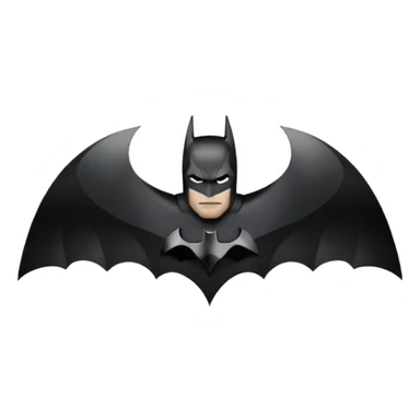 batman logo sticker