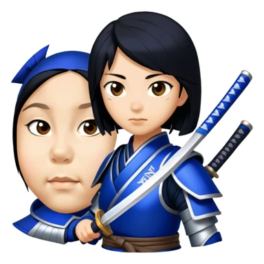 Steadfast Samurai sticker