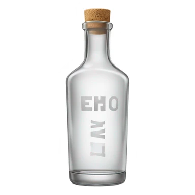 Vodka Bottle sticker