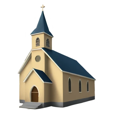 Church in the country sticker