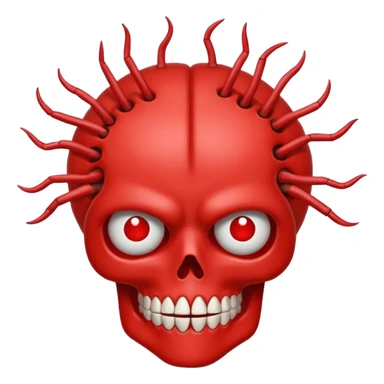 Cerebro explotado sticker