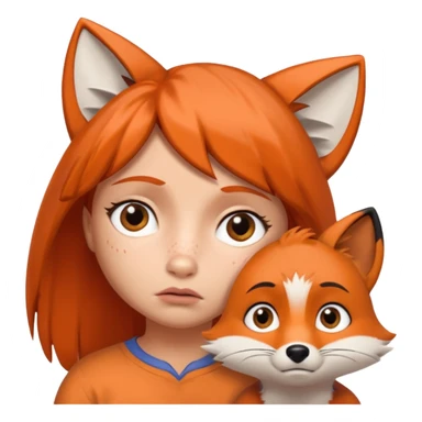 Make Dora and Swiper the fox crying sticker