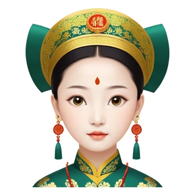 bé 10 tuổi, da trắng, có vết bẩn màu nâu trên má, tóc ngắn, xoăn, màu đen, áo màu xanh  sticker