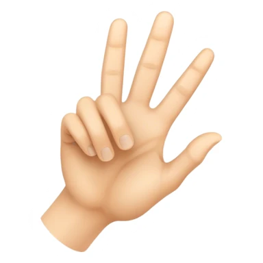 Hand gesture to go faster  sticker