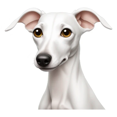 white italian greyhound sticker