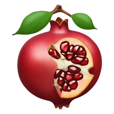 pomegranate with links sticker
