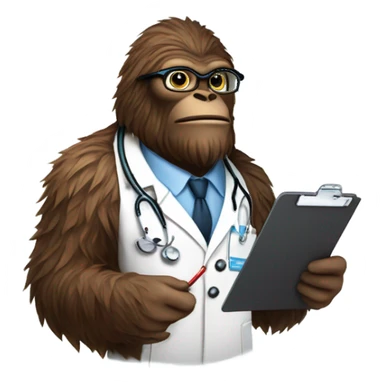 Doctor sasquatch sticker