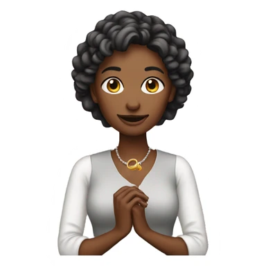 Wife with a ring sticker