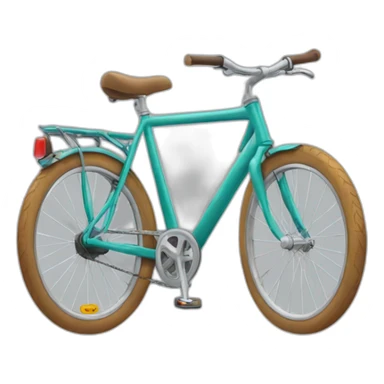 Ça pi ara qui fait du vélo sticker
