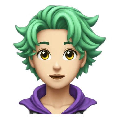Joku Joestar girl sticker