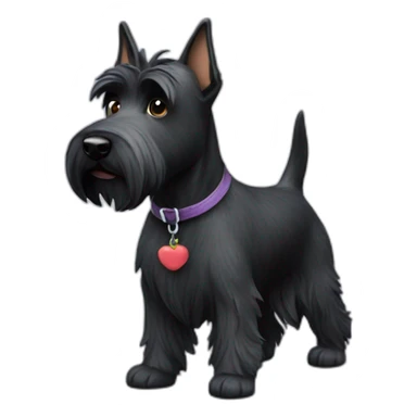 scottish-terrier-dog-walking sticker