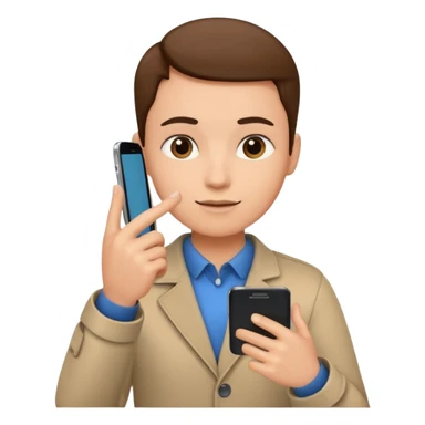 phone with a checklist sticker