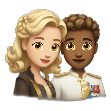 young royal bl netflix couple sticker