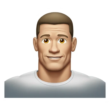john cena wearing tee sticker