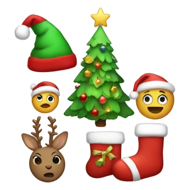 christmas things sticker