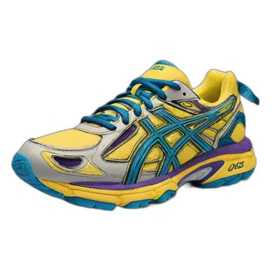 Asics gel venture 6 sticker