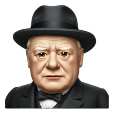 Winston Churchill sticker