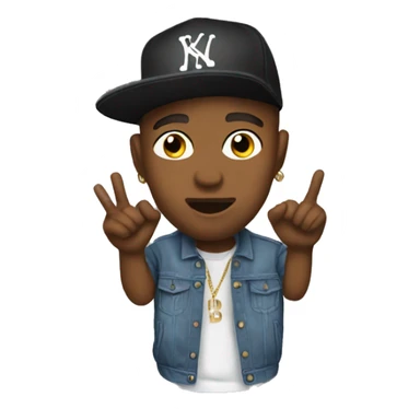 joeyy rapper emoji sticker