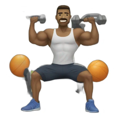 Gym fuerzas o sticker