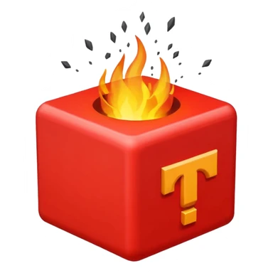 make a classic TNT cubegenerate a bright red TNT cube sticker
