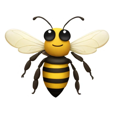 Bee on a mission  sticker
